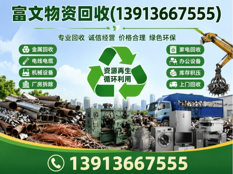 黄浦区废旧物资回收展示图
